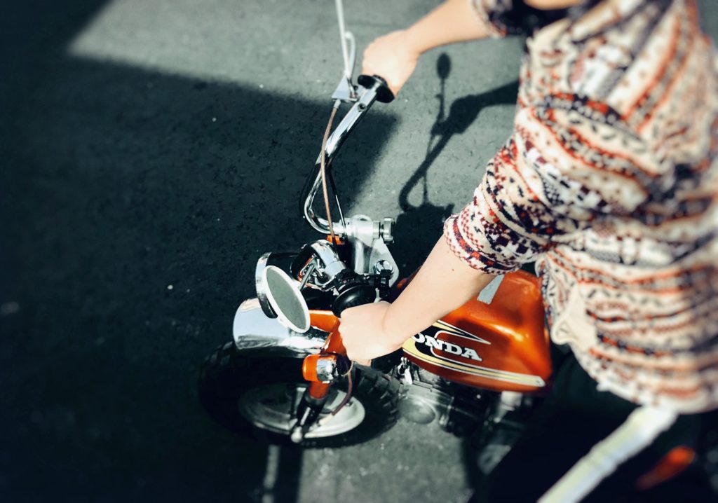 小西寛子流バイク、レストレーション。