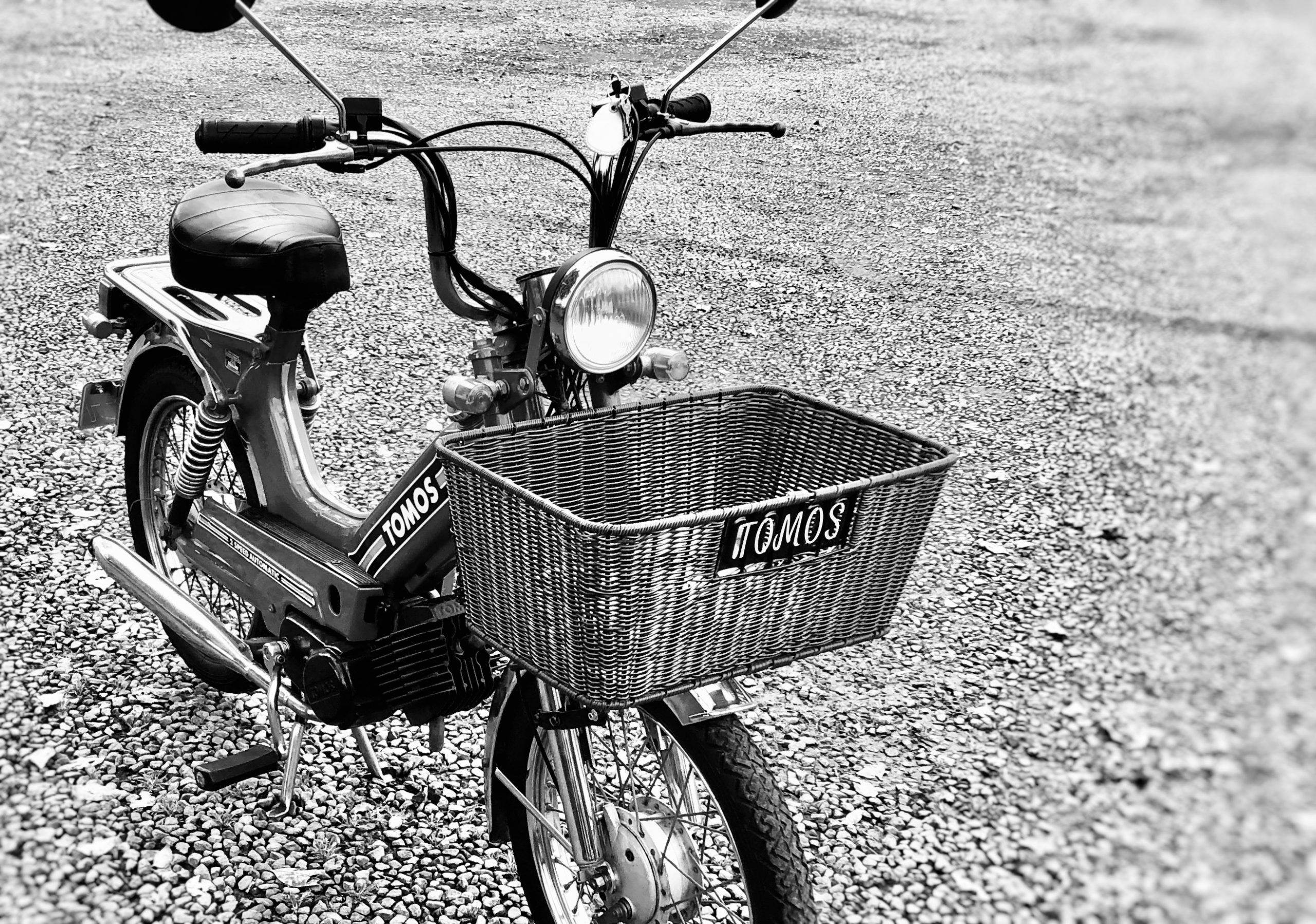 Moped TOMOS Classic トモス クラシック改造。バイクDIY道