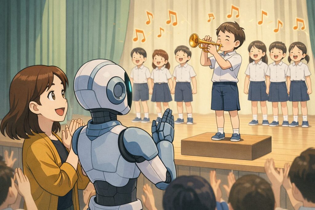 広島市立安西小学校、音楽でつくる平和の心。